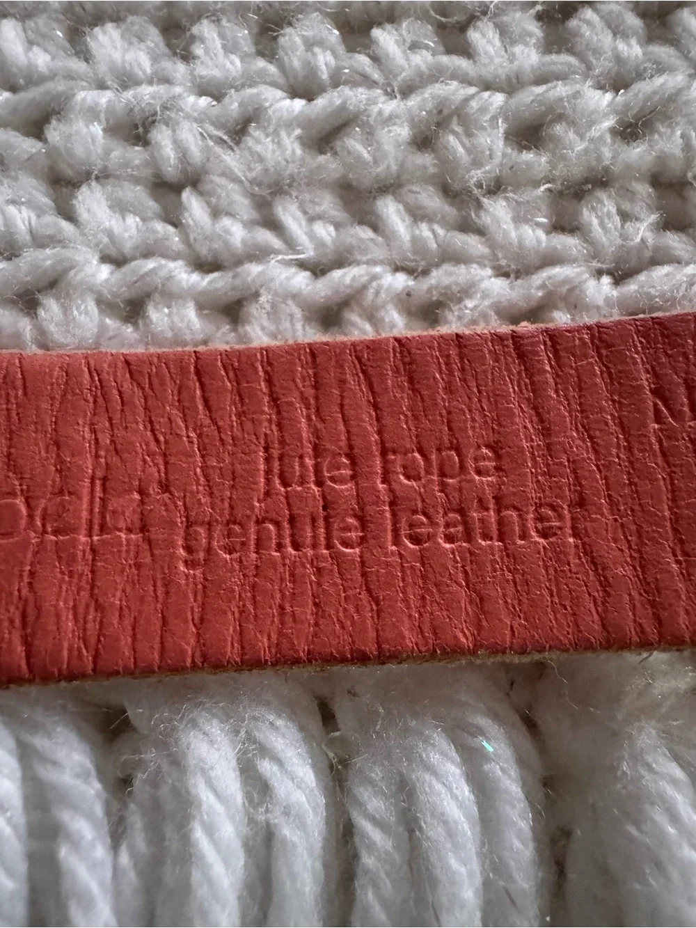 Linea Pelle Leather‎ Jute Rope Belt